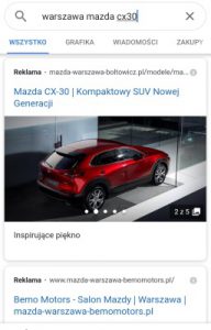 reklamy tekstowe z obrazkami